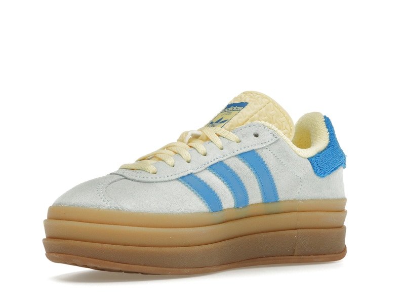 adidas Gazelle Bold Almost Blue Yellow (Women's) - adidas - OFFseason 衣服 - IE0430