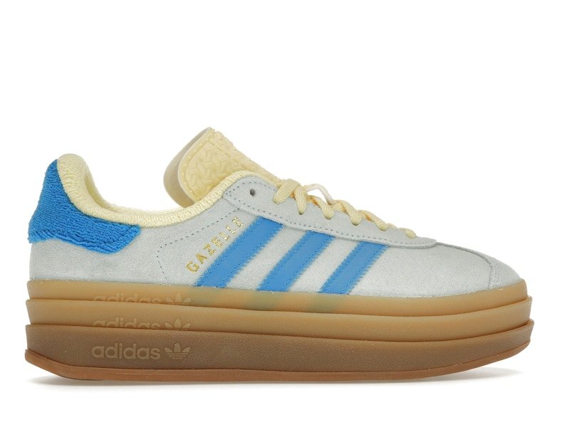 adidas Gazelle Bold Almost Blue Yellow (Women's) - adidas - OFFseason 衣服 - IE0430