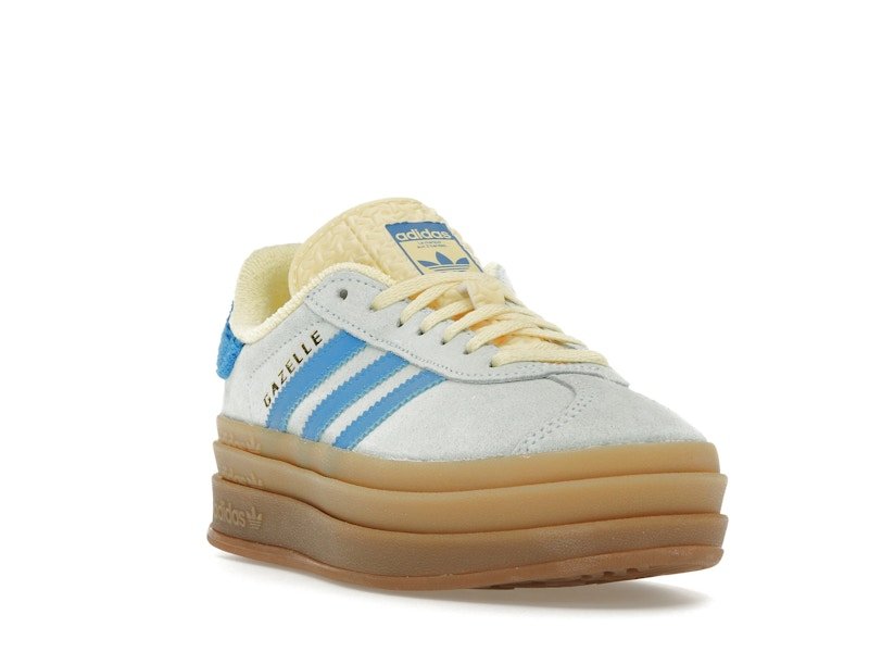 adidas Gazelle Bold Almost Blue Yellow (Women's) - adidas - OFFseason 衣服 - IE0430