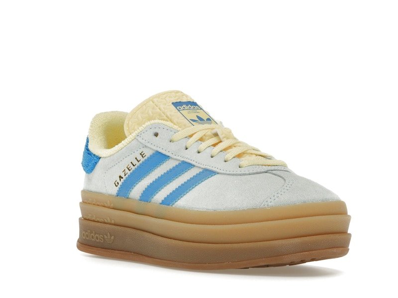 adidas Gazelle Bold Almost Blue Yellow (Women's) - adidas - OFFseason 衣服 - IE0430