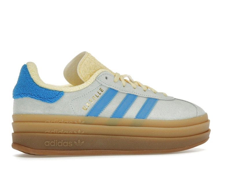 adidas Gazelle Bold Almost Blue Yellow (Women's) - adidas - OFFseason 衣服 - IE0430