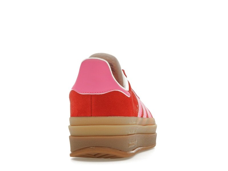 adidas Gazelle Bold Collegiate Red Lucid Pink (Women's) - adidas - OFFseason 衣服 - IH7496