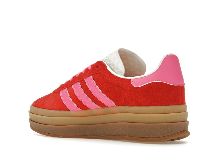 adidas Gazelle Bold Collegiate Red Lucid Pink (Women's) - adidas - OFFseason 衣服 - IH7496