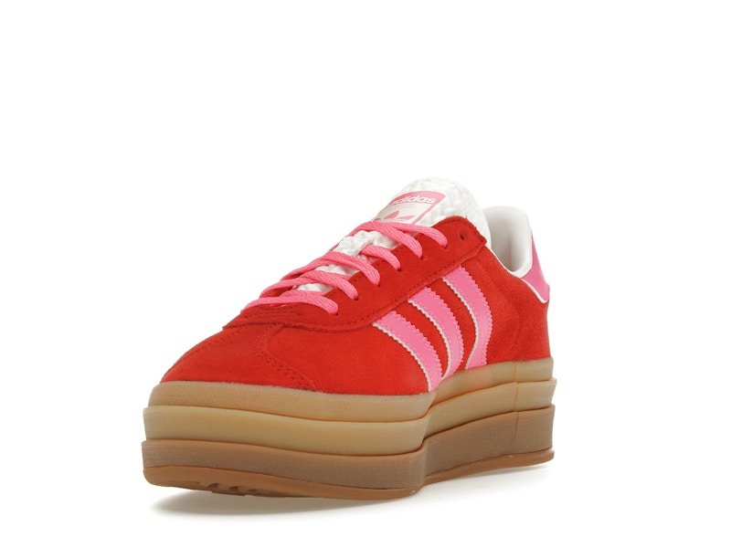 adidas Gazelle Bold Collegiate Red Lucid Pink (Women's) - adidas - OFFseason 衣服 - IH7496