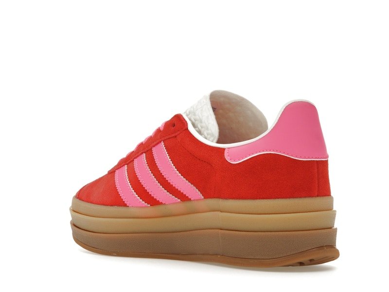 adidas Gazelle Bold Collegiate Red Lucid Pink (Women's) - adidas - OFFseason 衣服 - IH7496