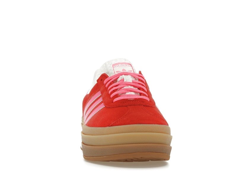 adidas Gazelle Bold Collegiate Red Lucid Pink (Women's) - adidas - OFFseason 衣服 - IH7496