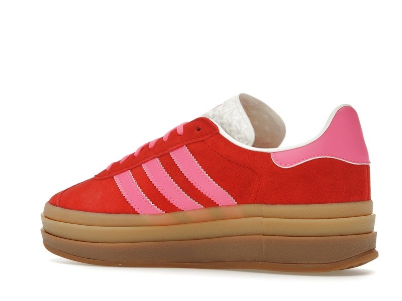 adidas Gazelle Bold Collegiate Red Lucid Pink (Women's) - adidas - OFFseason 衣服 - IH7496