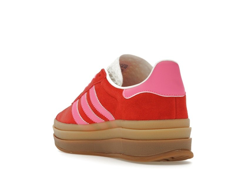 adidas Gazelle Bold Collegiate Red Lucid Pink (Women's) - adidas - OFFseason 衣服 - IH7496