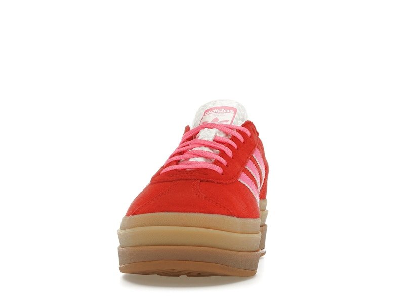 adidas Gazelle Bold Collegiate Red Lucid Pink (Women's) - adidas - OFFseason 衣服 - IH7496