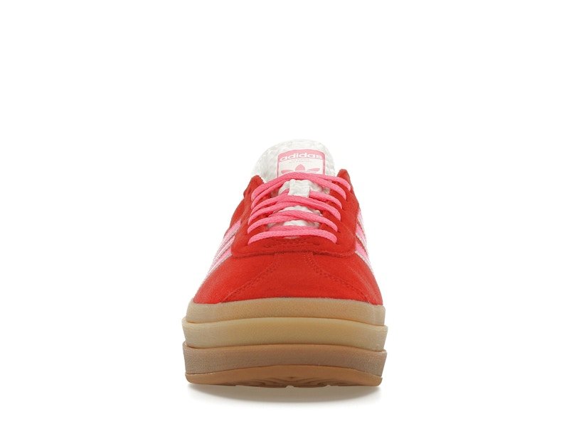 adidas Gazelle Bold Collegiate Red Lucid Pink (Women's) - adidas - OFFseason 衣服 - IH7496