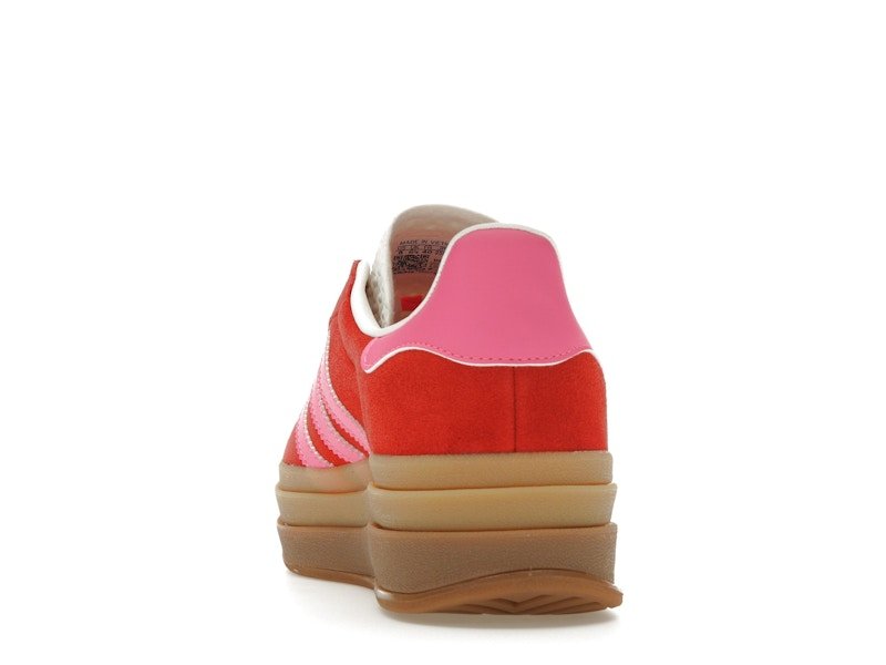 adidas Gazelle Bold Collegiate Red Lucid Pink (Women's) - adidas - OFFseason 衣服 - IH7496