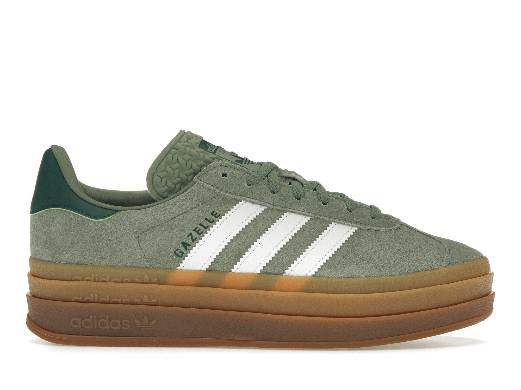 adidas Gazelle Bold Silver Green Gum (Womens) - adidas - OFFseason 衣服 - ID6998