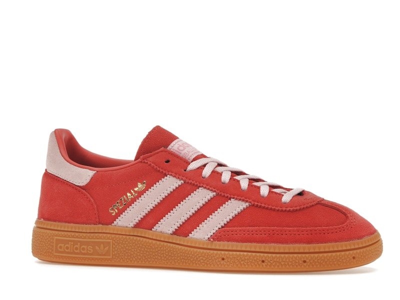 adidas Handball Spezial Bright Red Clear Pink (Women's) - adidas - OFFseason 衣服 - IE5894