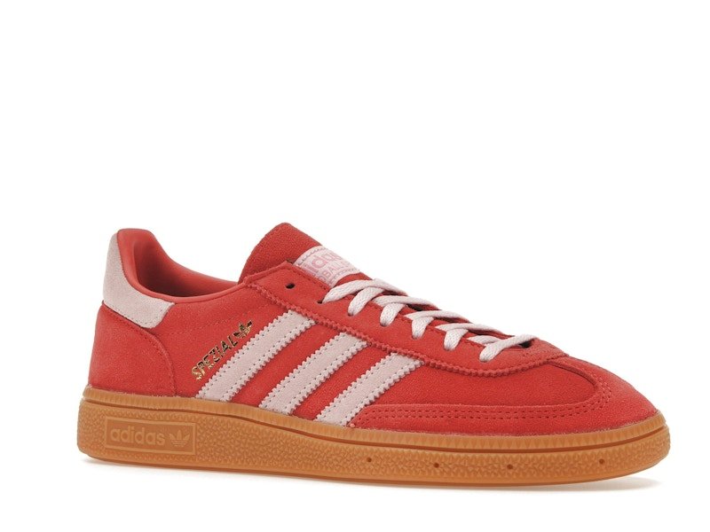 adidas Handball Spezial Bright Red Clear Pink (Women's) - adidas - OFFseason 衣服 - IE5894