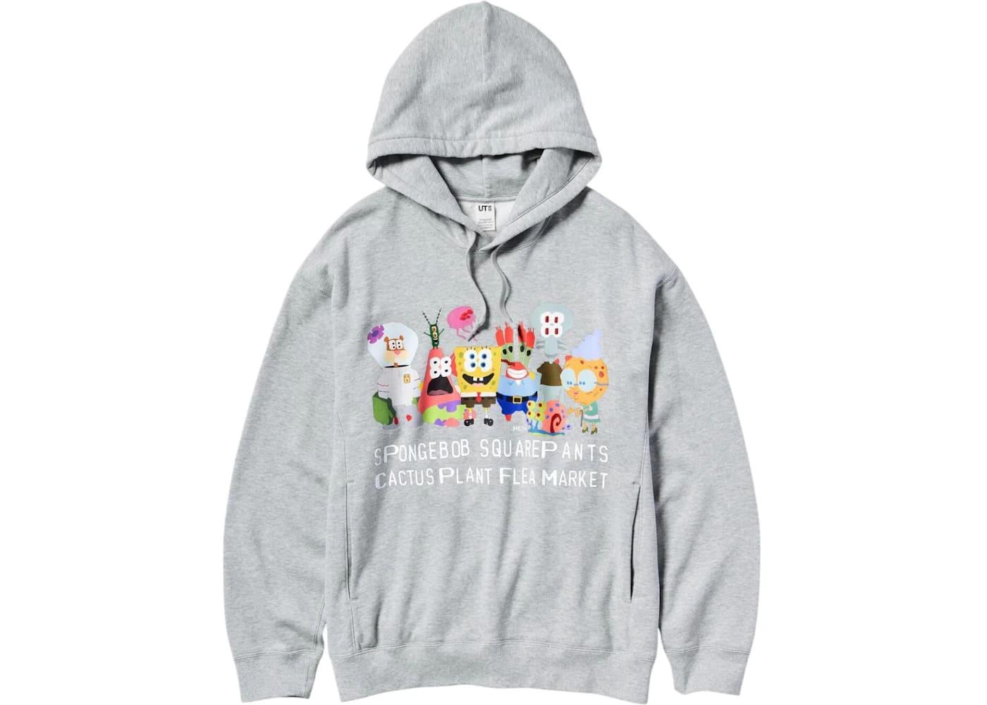 Uniqlo x CPFM Spongebob Squarepants Hoodie Gray