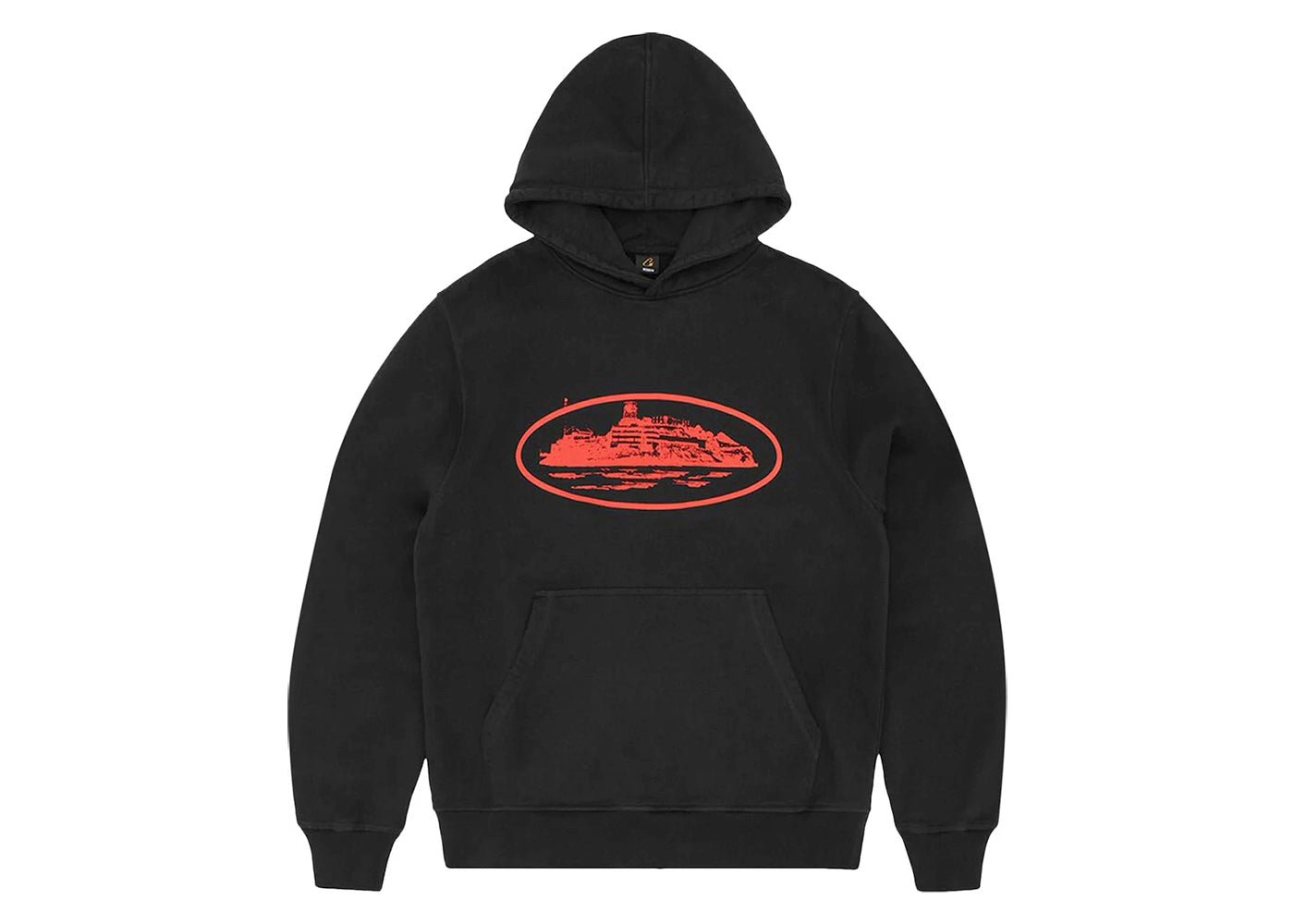 Corteiz Alcatraz V2 Hoodie Black/Red - Corteiz - OFFseason 衣服 - 