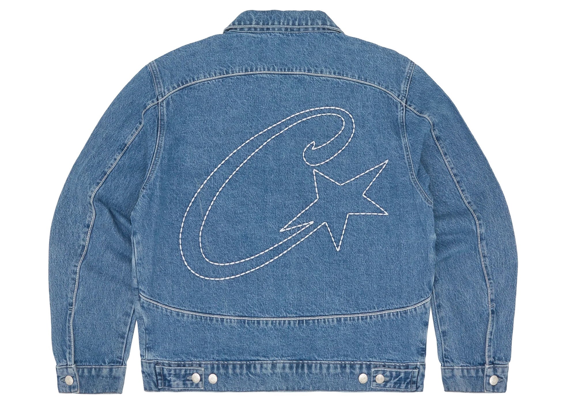 Corteiz C - Star Denim Trucker Jacket Blue - Corteiz - OFFseason 衣服 - 