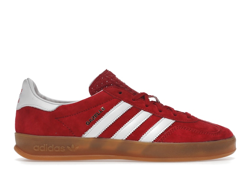 adidas Gazelle Indoor Scarlet Cloud White