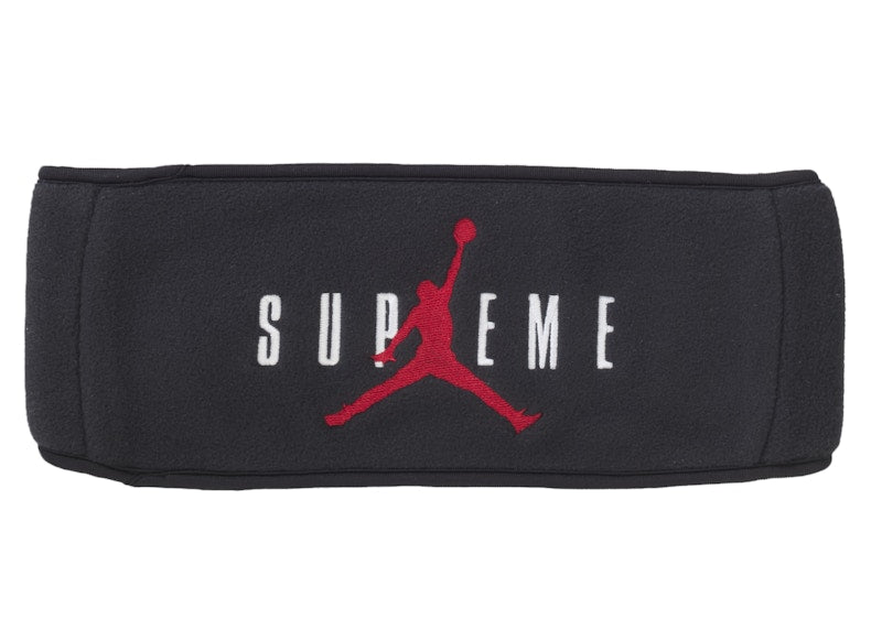 Supreme Jordan Headband Black