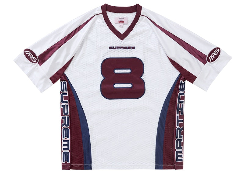 Supreme Martine Rose Football Jersey White