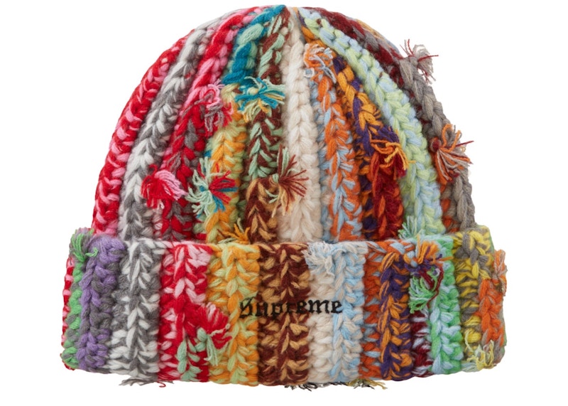 Supreme Hand Tied Beanie Multicolor