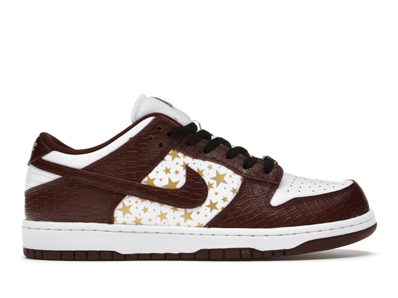 Nike SB Dunk Low Supreme Stars Barkroot Brown (2021)