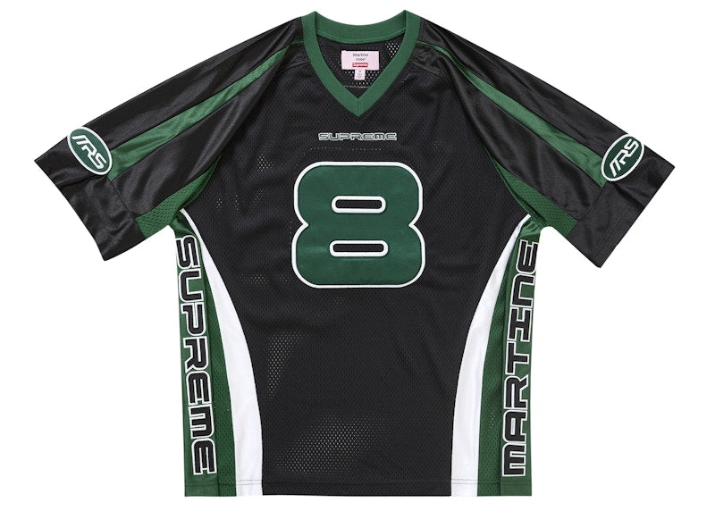 Supreme Martine Rose Football Jersey Black