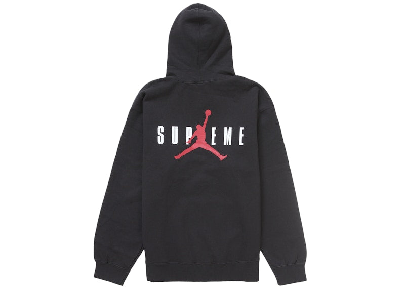 Supreme Jordan Hooded Sweatshirt (FW24) Black