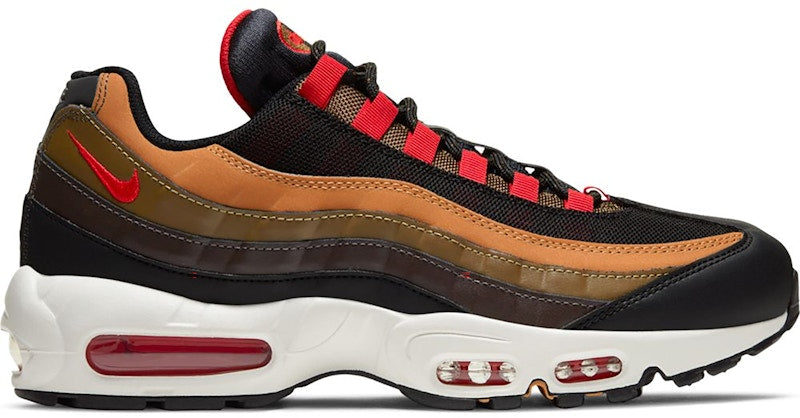 Nike Air Max 95 Yukon Brown University Red