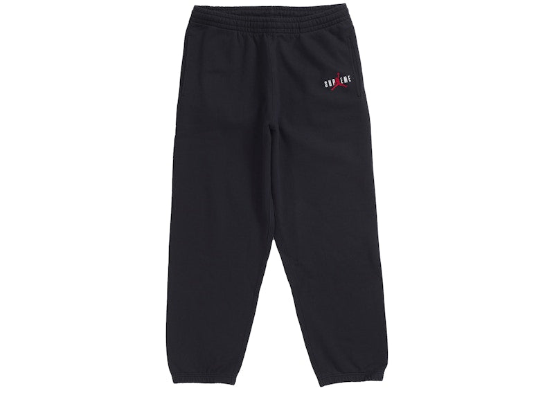 Supreme Jordan Sweatpant (FW24) Black