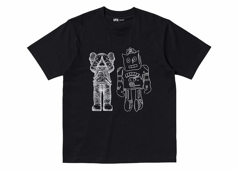 KAWS x Warhol UT Graphic 476351 T-shirt (Asia Sizing) Black