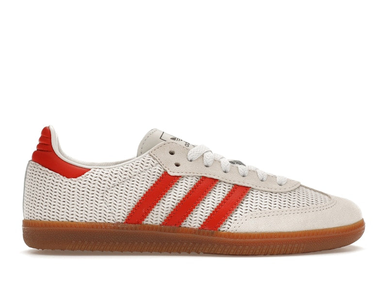 adidas Samba OG Crystal White Preloved Red