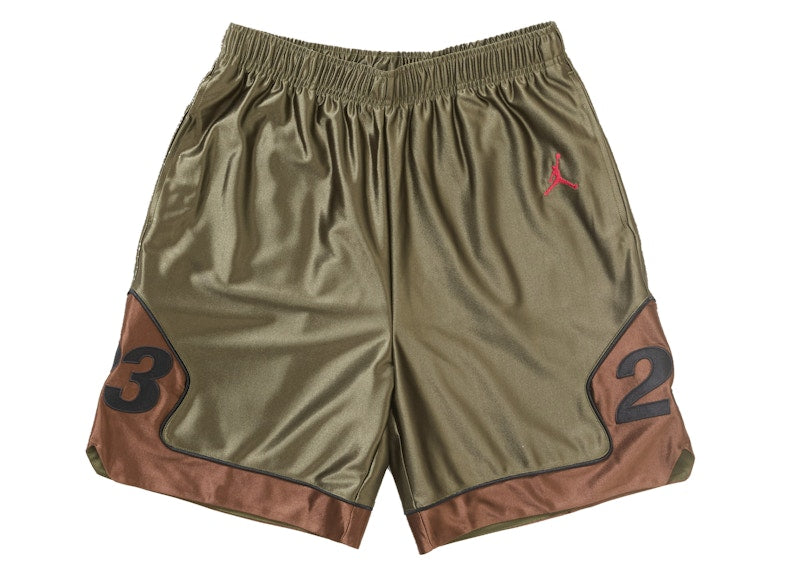 Supreme Jordan Warm Up Short Olive