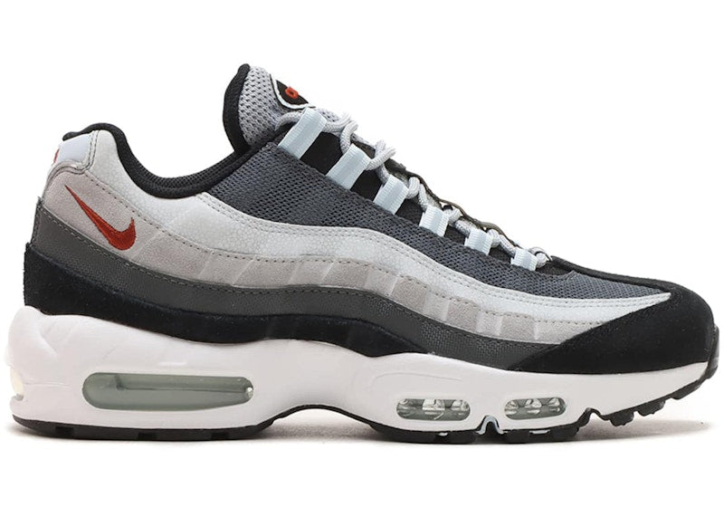 Nike Air Max 95 Wolf Grey Rugged Orange