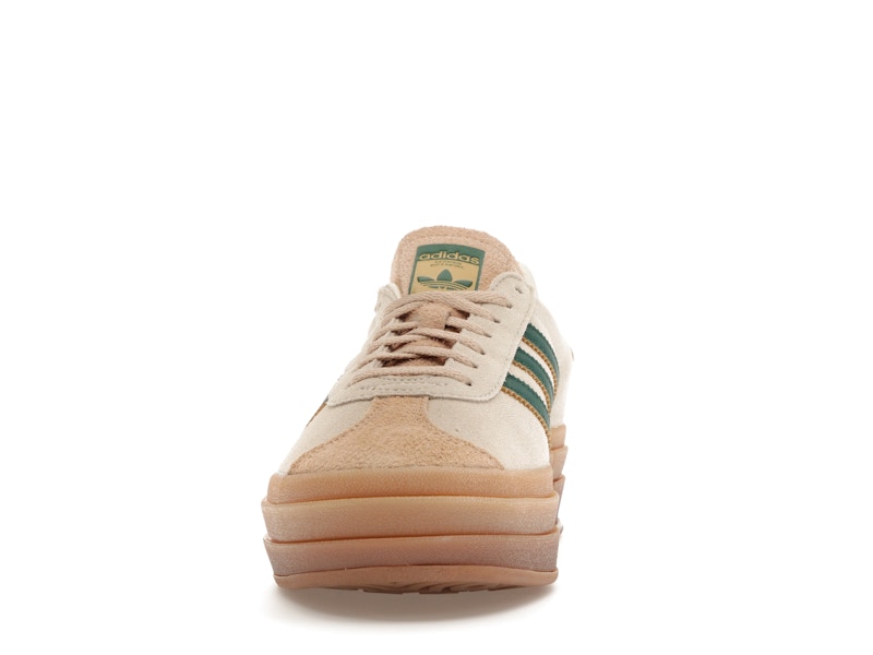 adidas Gazelle Bold Magic Beige Collegiate Green (Women's)