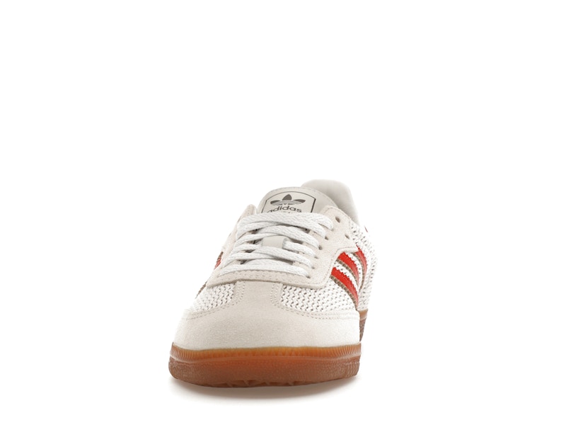 adidas Samba OG Crystal White Preloved Red