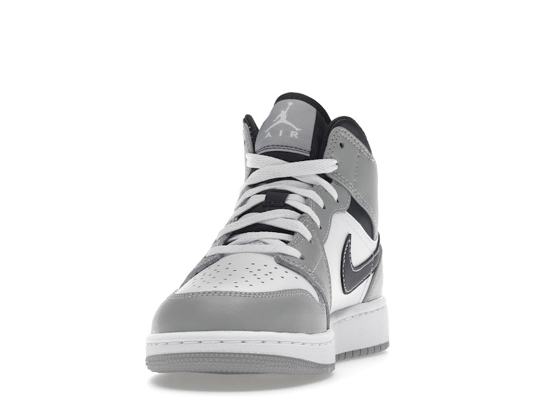 Jordan 1 Mid Light Smoke Grey (GS)