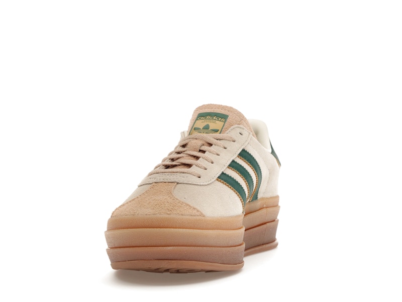 adidas Gazelle Bold Magic Beige Collegiate Green (Women's)