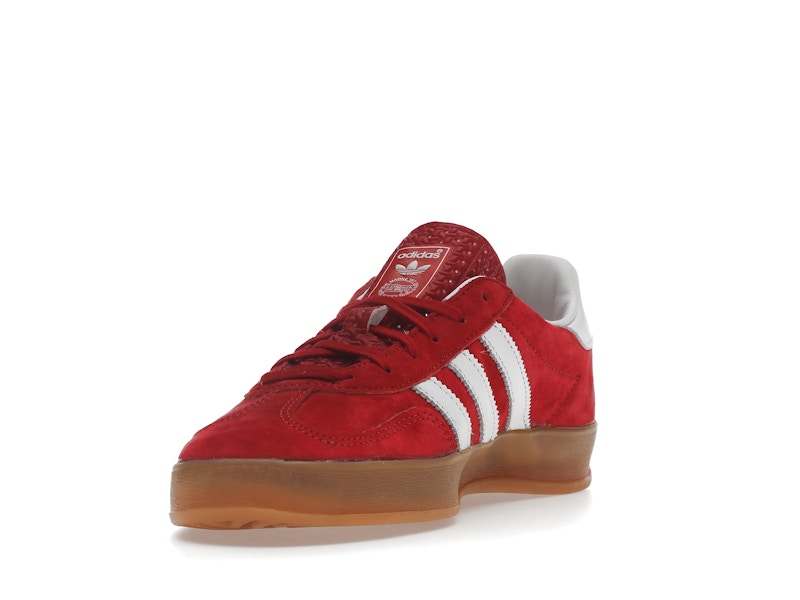 adidas Gazelle Indoor Scarlet Cloud White