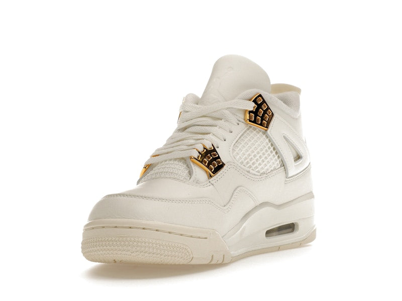 Jordan 4 Retro Metallic Gold (Women's)