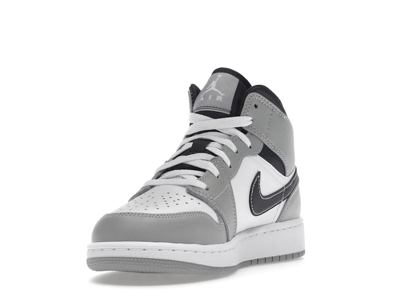 Jordan 1 Mid Light Smoke Grey (GS)