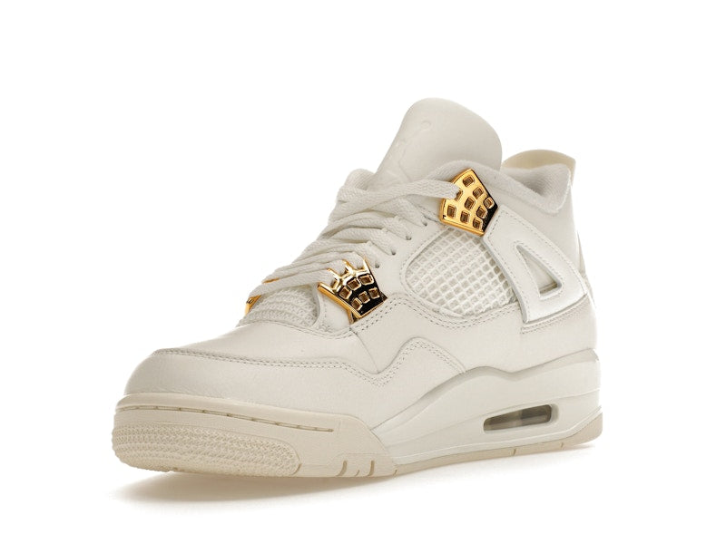 Jordan 4 Retro Metallic Gold (Women's)