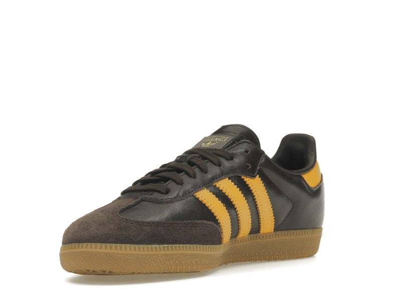 adidas Samba OG Dark Brown Preloved Yellow