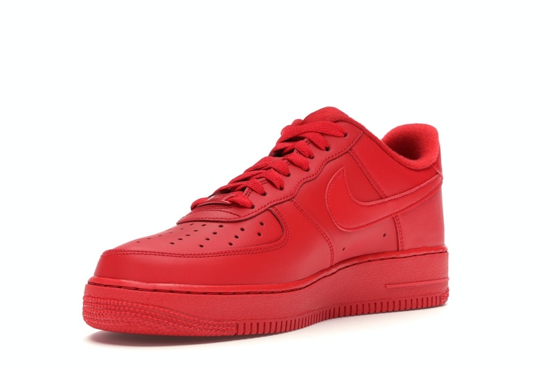 Nike Air Force 1 Low Triple Red