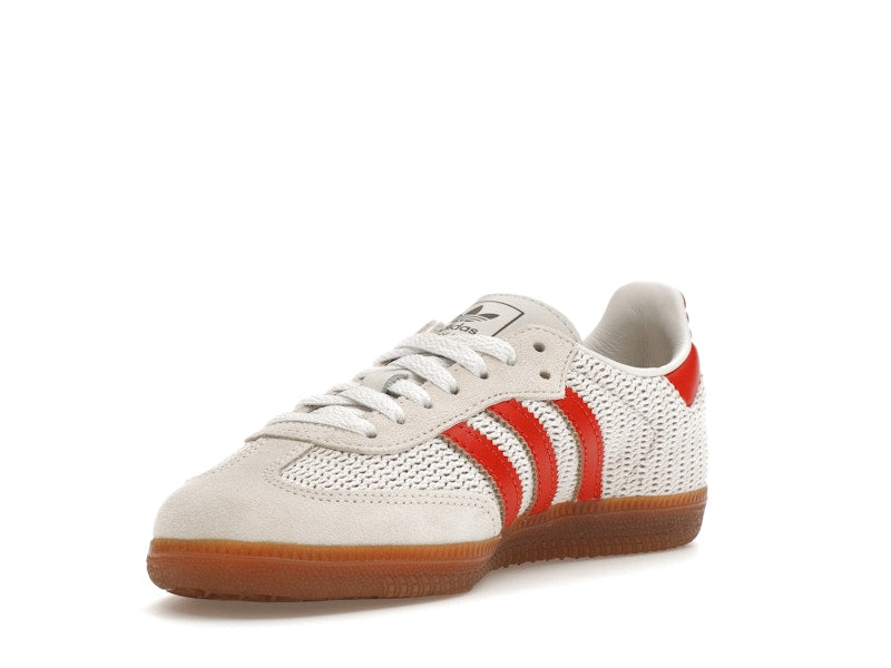 adidas Samba OG Crystal White Preloved Red