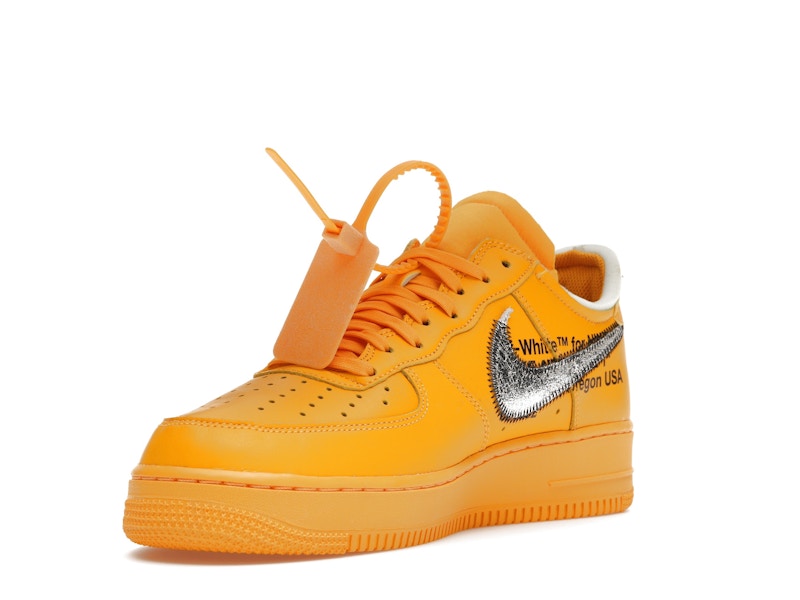 Nike Air Force 1 Low Off-White ICA University Gold