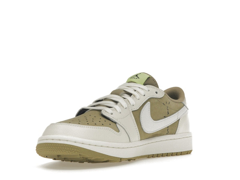 Jordan 1 Retro Low Golf Travis Scott Neutral Olive