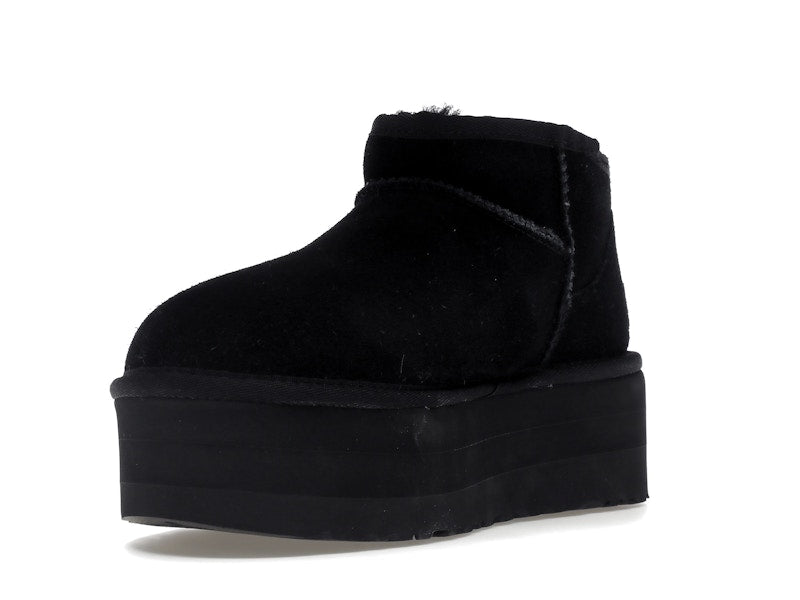 UGG Classic Ultra Mini Platform Boot Black (Women's)