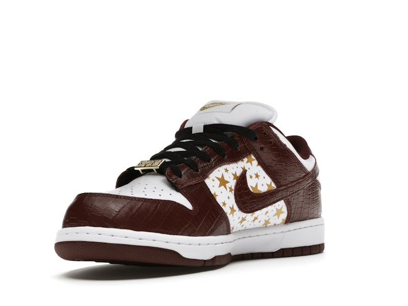 Nike SB Dunk Low Supreme Stars Barkroot Brown (2021)