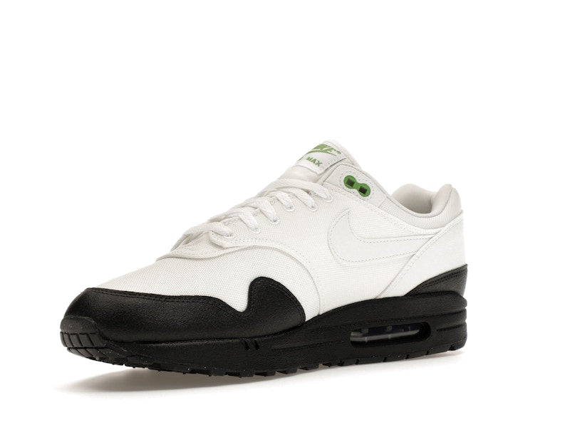 Nike Air Max 1 White Black Chlorophyll